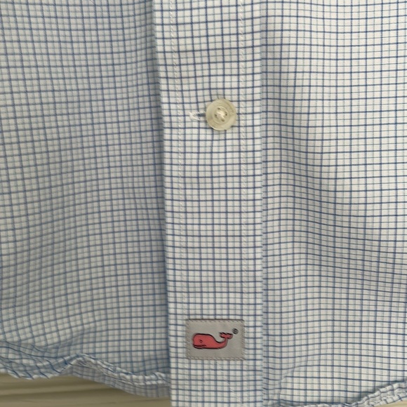Vineyard Vines Men's Murray Shirt - Blue Check - - Picture 3 of 5